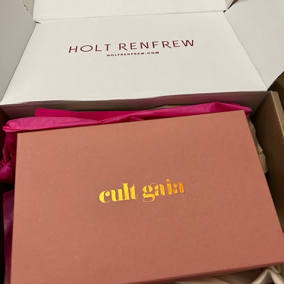 Cult Gaia Su Ankle-Tie Open Toe Sandals Pink - Picture 6 of 11